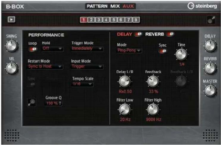 STEINBERG HALion Sonic 2 - La page AUX - 1
