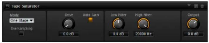 STEINBERG HALion Sonic 2 - Tape Saturator - 1
