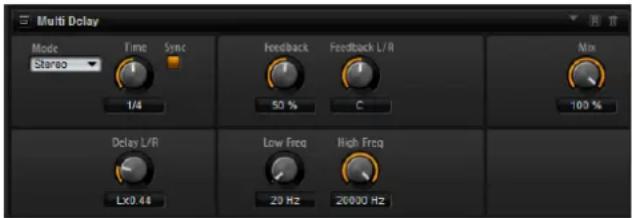 STEINBERG HALion Sonic 2 - Multi Delay - 1