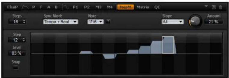 STEINBERG HALion Sonic 2 - The Step Modulator (StepM) Subpage - 1