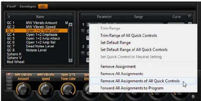 STEINBERG HALion Sonic 2 - Unassigning Quick Controls - 1