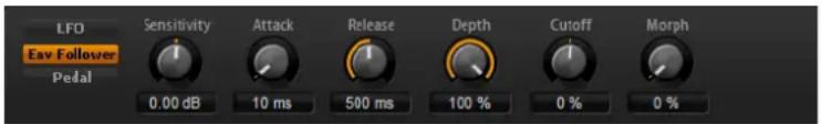STEINBERG HALion Sonic 2 - Der Bereich »Envelope Follower« - 1