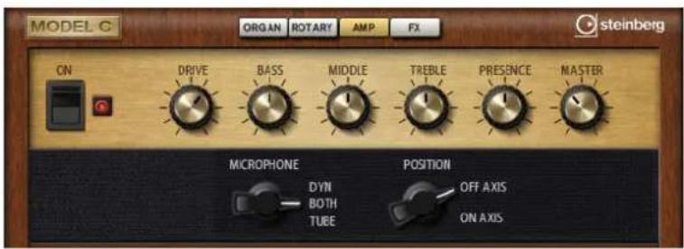 STEINBERG HALion Sonic 2 - 「AMP」ページ - 1
