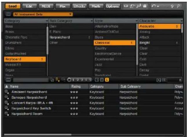 STEINBERG HALion Sonic 2 - Gestion des fichiers à l'aide de la MediaBay - 1