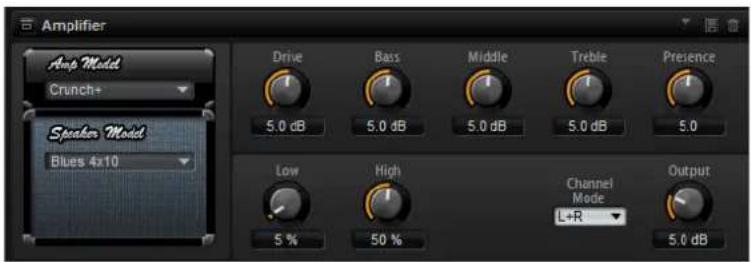 STEINBERG HALion Sonic 2 - Amplifier - 1