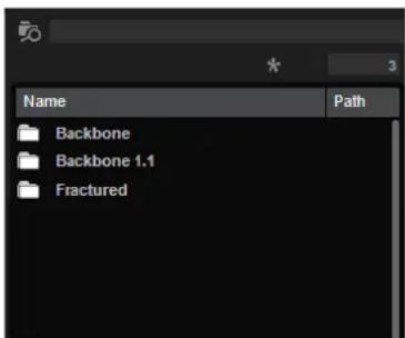 STEINBERG Backbone - Liste de résultats - 1