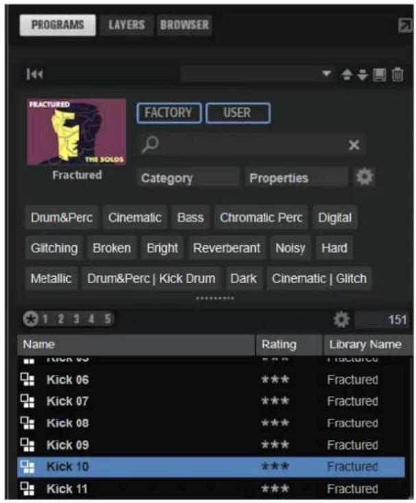 STEINBERG Backbone - Masque de recherche et liste de résultats - 1