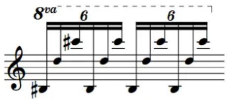STEINBERG Dorico SE 3.5 - Barres de ligature centrées - 2