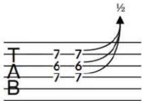 STEINBERG Dorico SE 3.5 - Bends de guitare - 3