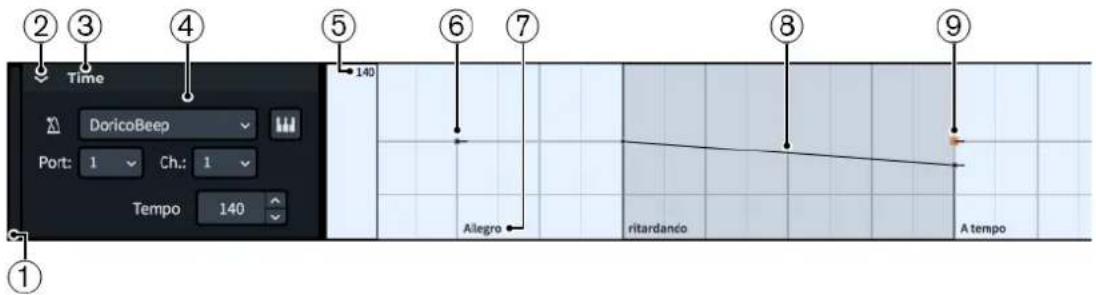 STEINBERG Dorico SE 3.5 - Piste Temps - 1