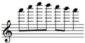 STEINBERG Dorico SE 3.5 - Lignes d'octave - 1