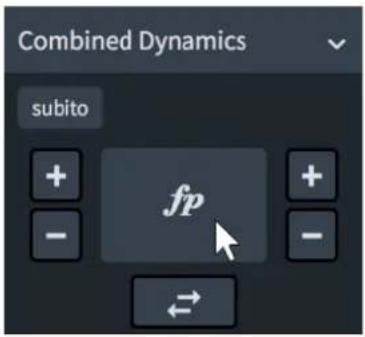 STEINBERG Dorico SE 3.5 - Nuances combinées - 1