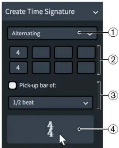 STEINBERG Dorico SE 3.5 - Créer un chiffrage de mesure - 1