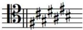 STEINBERG Dorico SE 3.5 - Clef Organisation des dièses Organisation des bémols - 7