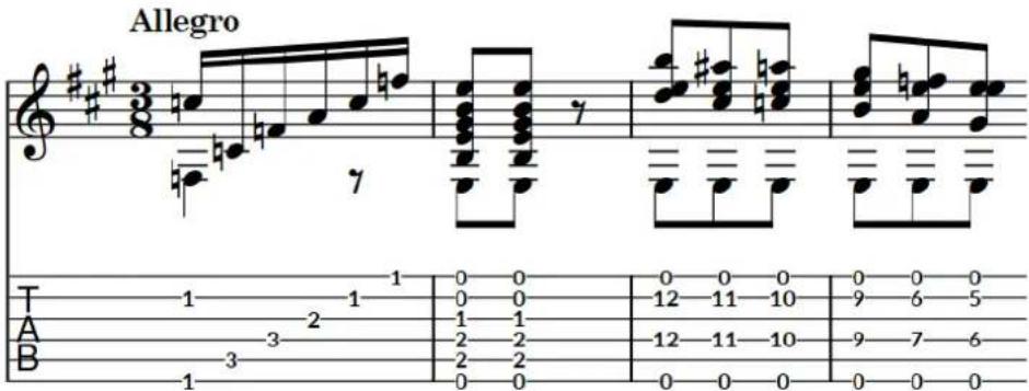 STEINBERG Dorico SE 3.5 - Tablatures - 1