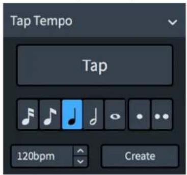 STEINBERG Dorico SE 3.5 - Taper le tempo - 1