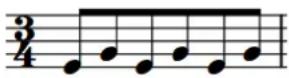 STEINBERG Dorico SE 3.5 - Groupement en ligature en fonction de la métrique - 1