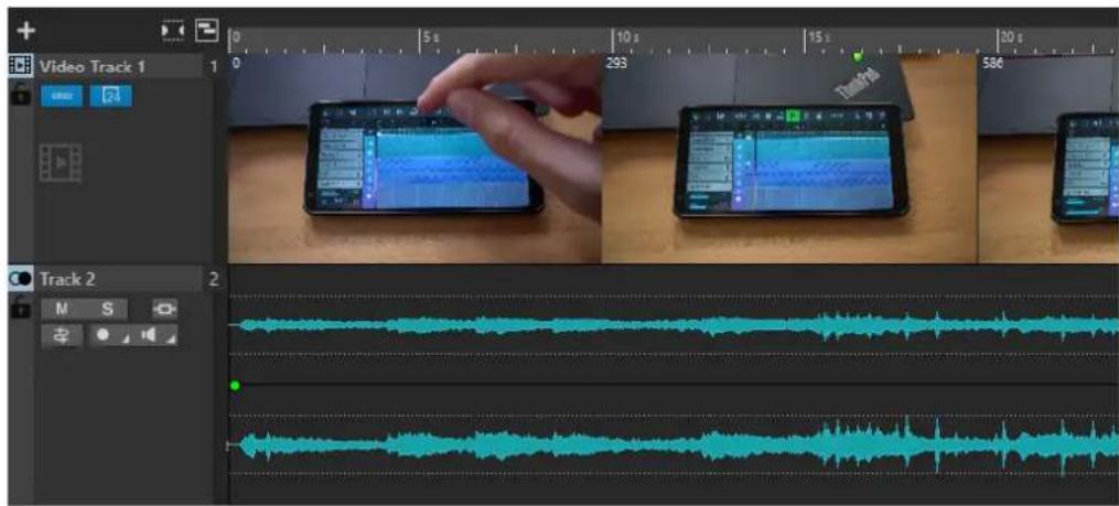 STEINBERG WaveLab Pro 12 - Piste vidéo - 1