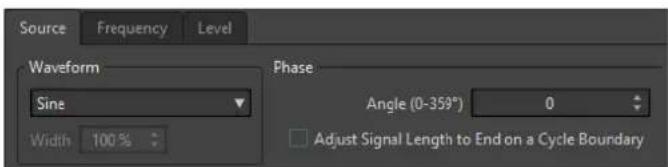 STEINBERG WaveLab Pro 12 - Onglet Source - 1