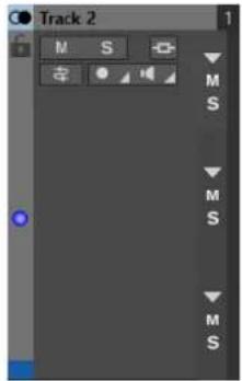 STEINBERG WaveLab Pro 12 - Zone de contrôle des voies - 1