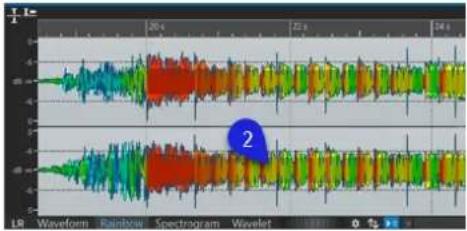 STEINBERG WaveLab Pro 12 - Superposition du volume - 2