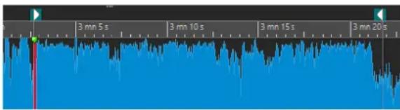 STEINBERG WaveLab Pro 12 - Lire jusqu'à un point d'ancrage/Lire depuis un point d'ancrage - 1