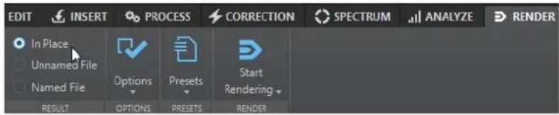 STEINBERG WaveLab Pro 12 - Rendu en place - 1