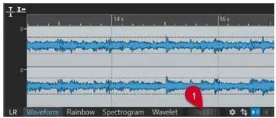STEINBERG WaveLab Pro 12 - Superposition du volume - 1