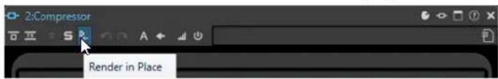STEINBERG WaveLab Pro 12 - Rendu en place - 2