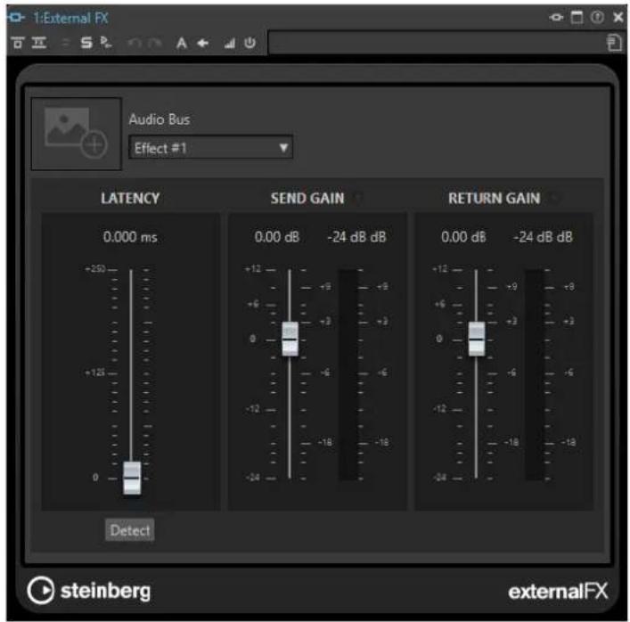 STEINBERG WaveLab Pro 12 - Onglet Effets externes - 2