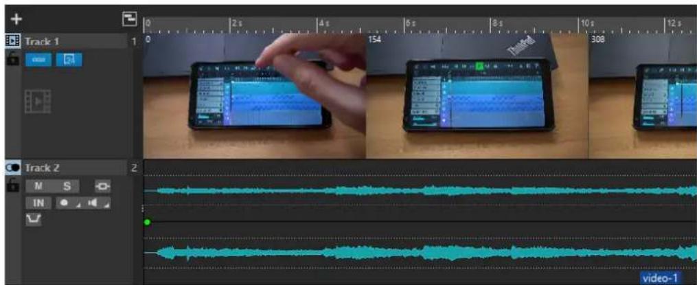 STEINBERG WaveLab Cast 1 - Piste vidéo - 1