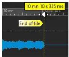 STEINBERG WaveLab Cast 1 - Bornes magnétiques dans les fichiers audio - 1