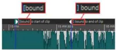 STEINBERG WaveLab Cast 1 - Liaison de clips au montage audio - 1