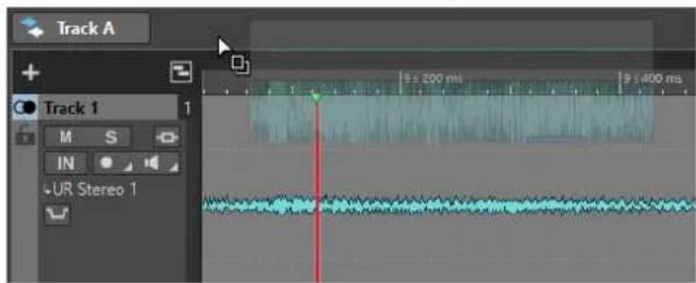 STEINBERG WaveLab Cast 1 - Éditer les fichiers source des clips - 1
