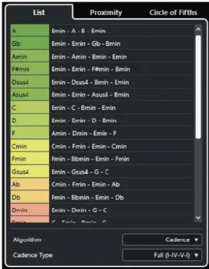 STEINBERG Cubase LE 13 - Chord Assistant - 1