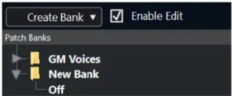 STEINBERG Cubase LE 13 - Créer banque - 1