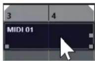 STEINBERG Cubase LE 13 - Conteneurs MIDI - 1