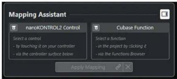 STEINBERG Cubase LE 13 - Assistant d'assignation - 1