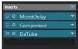 STEINBERG Cubase LE 13 - Effets d'insert - 3