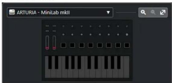 STEINBERG Cubase LE 13 - Surface de contrôle - 1