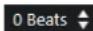 STEINBERG Cubase LE 13 - Nombre de temps restants définis dans le fichier audio - 1