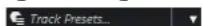 STEINBERG Cubase LE 13 - Charger/Enregistrar/Recharger préreglage de piste - 1