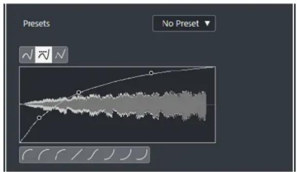 STEINBERG Cubase LE 13 - Fondu d'entrée/Fondu de sortie - 1