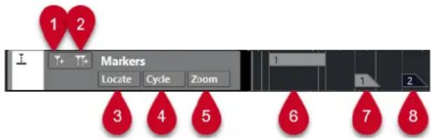 STEINBERG Cubase LE 13 - Piste Marqueur - 1