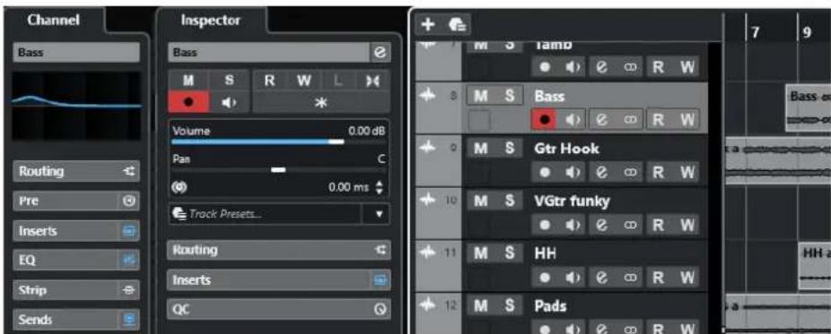 STEINBERG Cubase LE 13 - Voies - 1