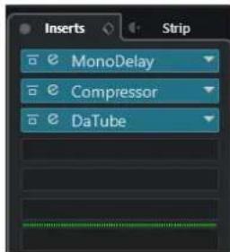 STEINBERG Cubase LE 13 - Effets d'insert - 2