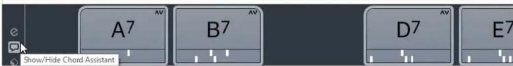 STEINBERG Cubase AI 10.5 - Chord Assistant - 2