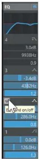 EQ 4 3.0dB 9938Hz 0.9 3 -3.4dB 4382Hz 1.2 ELA band on/off 286.0Hz 0.8 1 0.0dB 126.0Hz 1.3