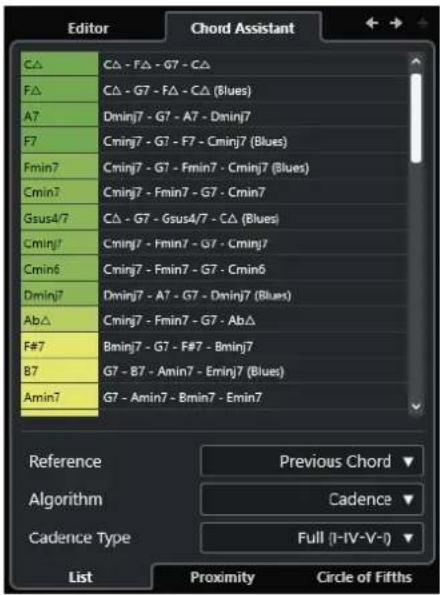 Editor Chord Assistant C△ C△ - F△ - G7 - C△ F△ C△ - G7 - F△ - C△ (Blues) A7 Dminj7 - G7 - A7 - Dminj7 F7 Cminj7 - G7 - F7 - Cminj7 (Blues) Fmin7 Cminj7 - G7 - Fmin7 - Cminj7 (Blues) Cmin7 Cminj7 - Fmin7 - G7 - Cmin7 Gsus4/7 C△ - G7 - Gsus4/7 - C△ (Blues) Cminj7 Cminj7 - Fmin7 - G7 - Cminj7 Cmin6 Cminj7 - Fmin7 - G7 - Cmin6 Dminj7 Dminj7 - A7 - G7 - Dminj7 (Blues) Ab△ Cminj7 - Fmin7 - G7 - Ab△ F#7 Bminj7 - G7 - F#7 - Bminj7 B7 G7 - B7 - Amin7 - Eminj7 (Blues) Amin7 G7 - Amin7 - Bmin7 - Emin7 Reference Previous Chord ▼ Algorithm Cadence ▼ Cadence Type Full (I-IV-V-I) ▼ List Proximity Circle of Fifths