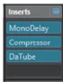 STEINBERG Cubase AI 13 - Effets d'insert - 1